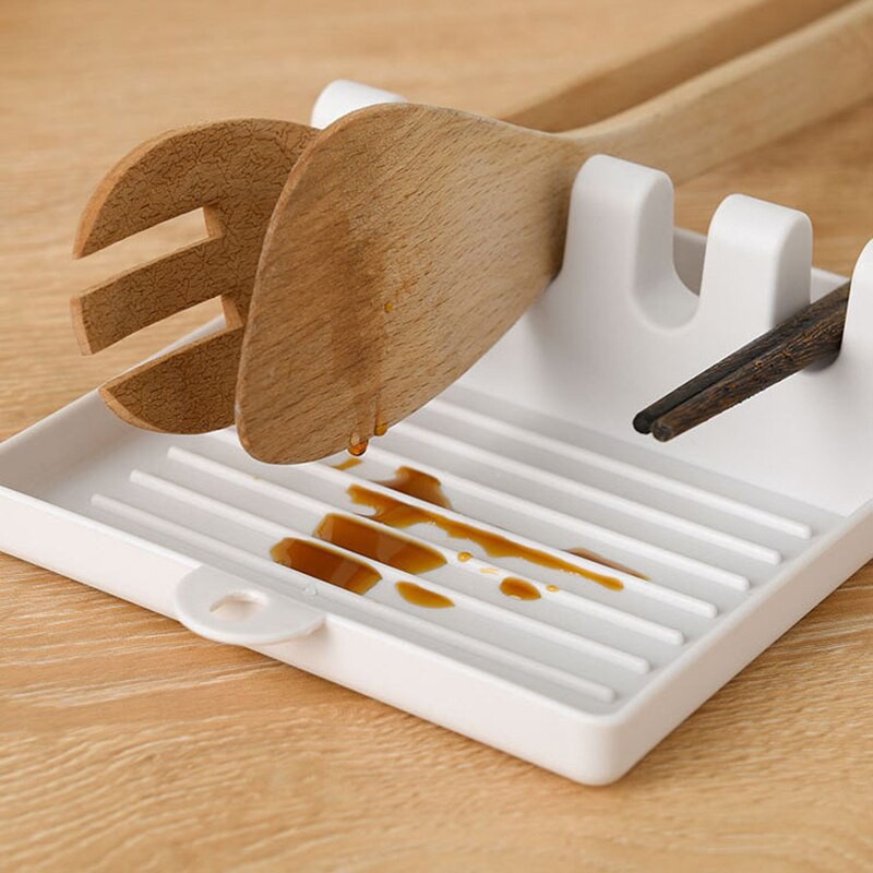 XOQ - Tatakan Holder Spatula Masak / Tatakan Tutup Panci Dan Spatula / Tatakan Spatula