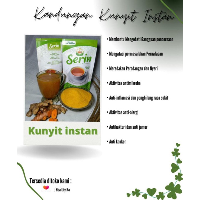 

MINUMA KESEHTAN HERBAL INSTAN KUNYIT ORIGINAL REALPICT 100% HALAL COCOK DIMUSIM DINGIN