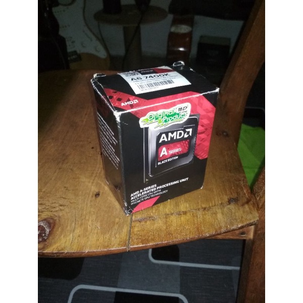 Processor AMD A6 7400K with radeon R5 igpu + cpu Fan #prosesormurah #amd_a6 #prosesorcpusecond