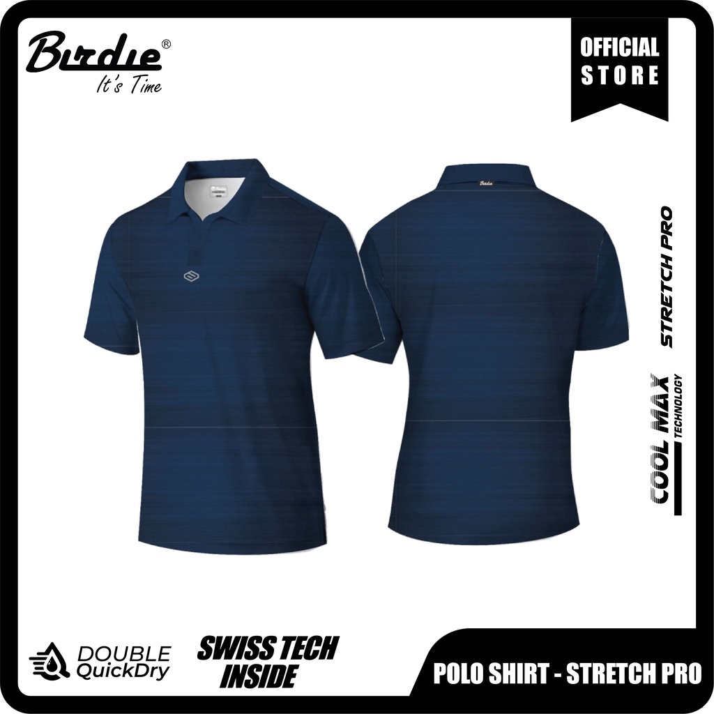 Polo Shirt Golf Kemeja Polo Golf Pria Dry Fit Stretch - Bahan Polyester Nyaman Dipakai Baju Polo Shi
