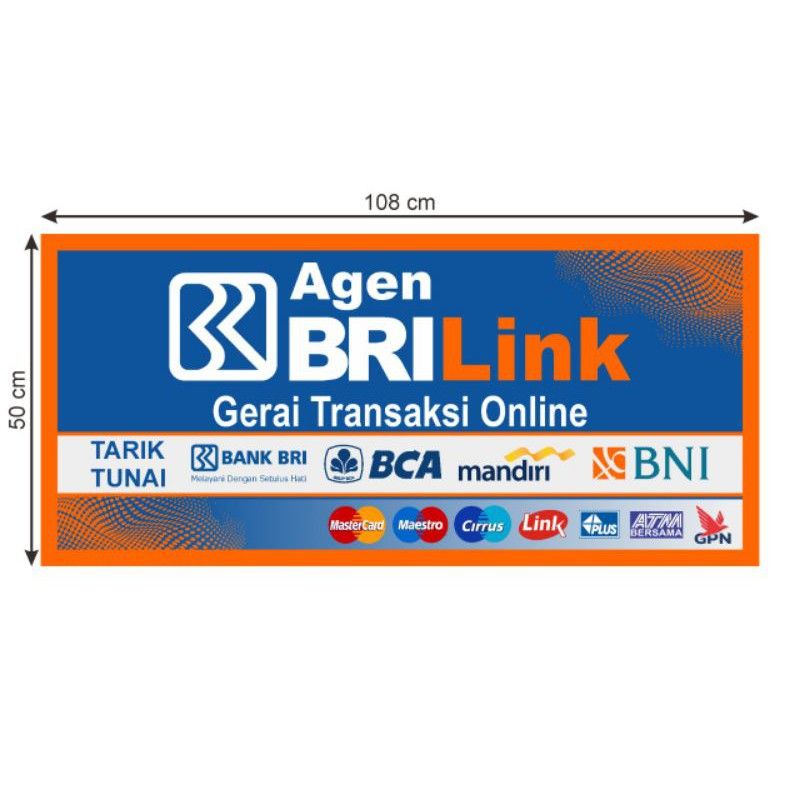 STIKER AGEN BRILINK BRI