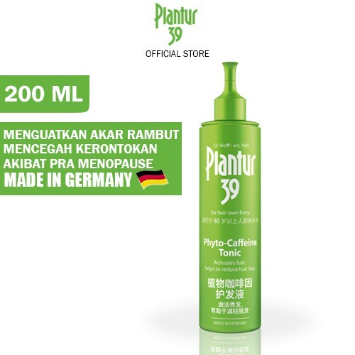 TONER RAMBUT RONTOK PLANTUR 39 PHYTO CAFFEINE TONIC 200ML ORIGINAL