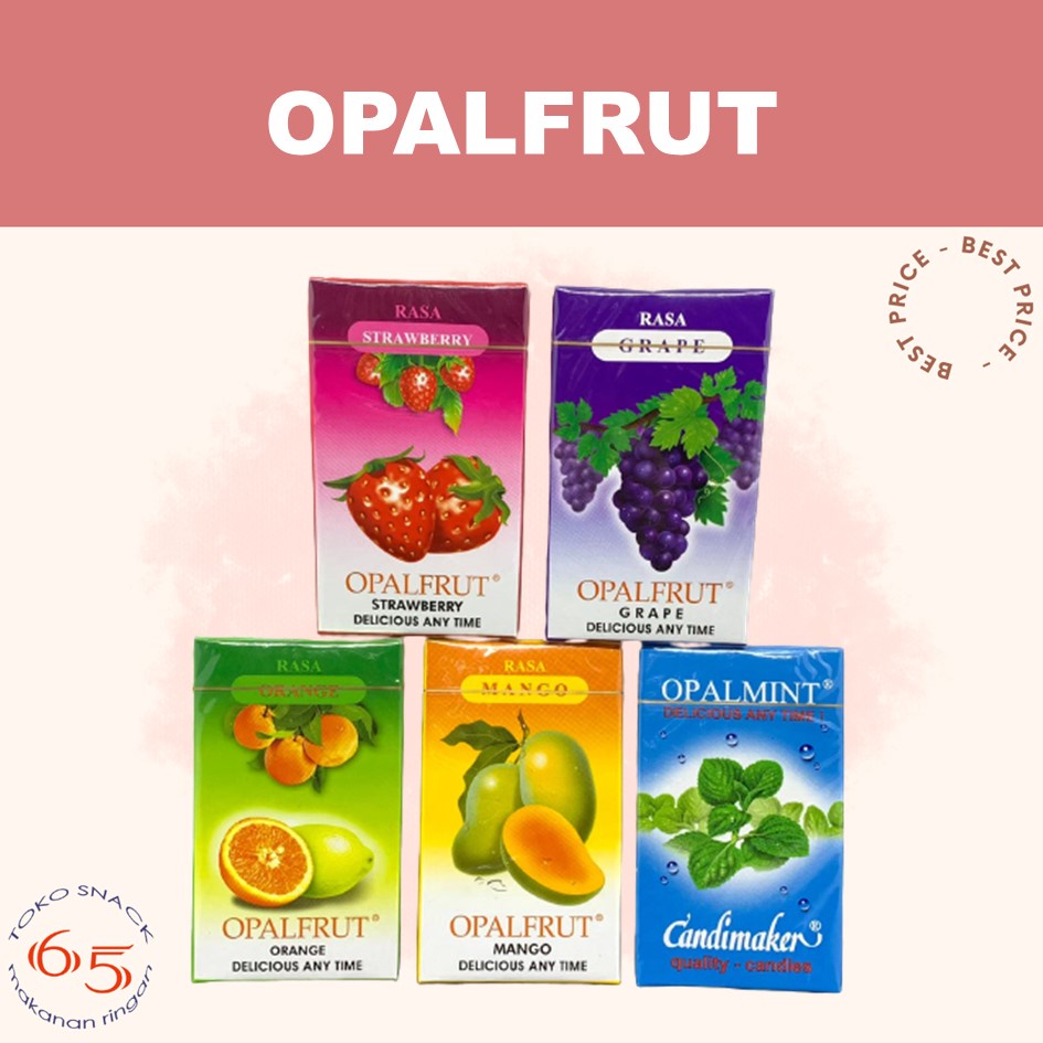 Opalfruit Candy Maker 20. Opal fruit. Permen. BOX