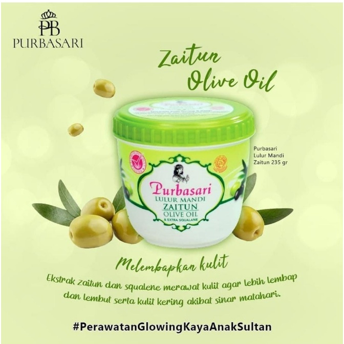 Purbasari Lulur Mandi 235gr Body Scrub | LulurMandi