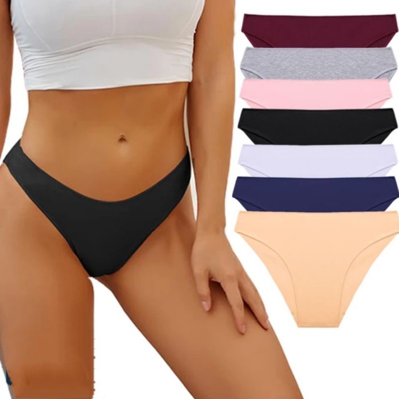 FINETOO FT49 Sexy Celana Dalam Wanita Sport Brief Women Cotton Panty Soft