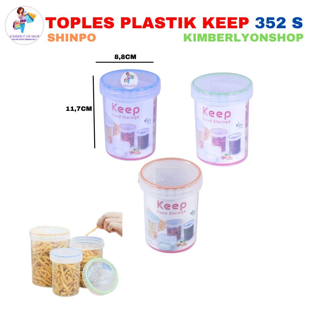 Toples Plastik Tempat Kue Nest 470 ml 352 S Shinpo