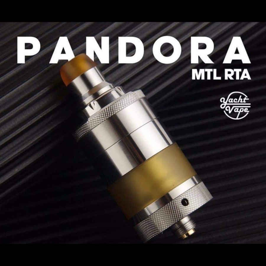 PANDORA MTL RTA BY YACHT VAPE AUTHENTIC INCLUDE BELLCAP