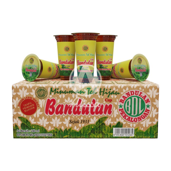 

Terlaris ✨ - TEH HIJAU BANDULAN JUMBO 240 ML 24 CUP 2.1.23