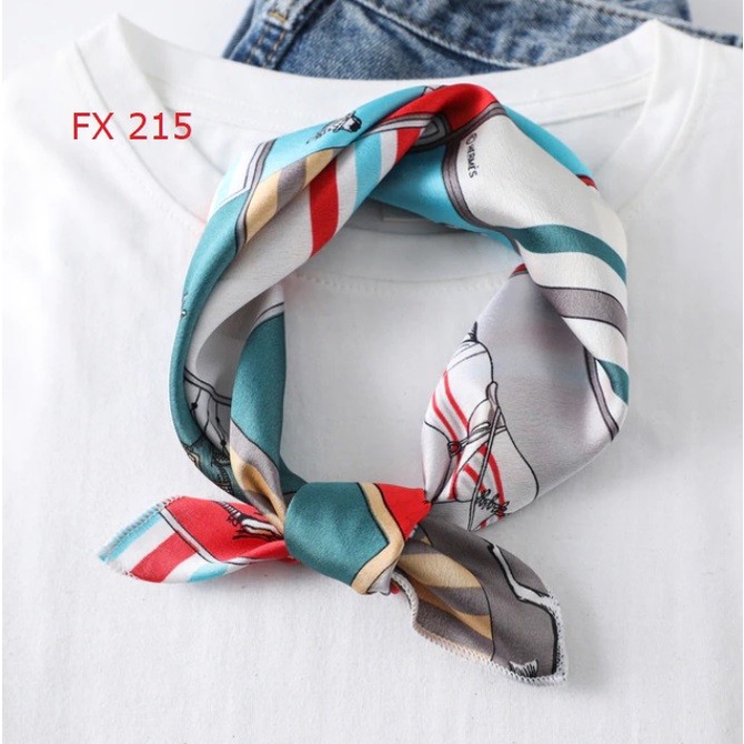 Syal/Scarf leher Pramugari Bandana Hermes 50x50cm