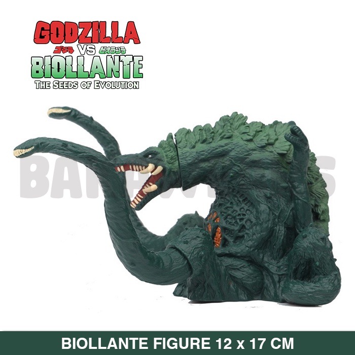 Figure Kaiju Biollante Godzilla Mainan: Godzilla VS Biollante Mainan Anak (bakawears)