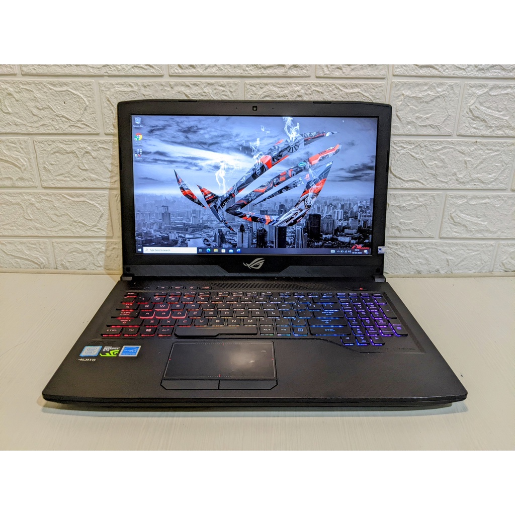 Asus ROG GL503VS Core i7 7700HQ Nvidia GTX 1070 8GB VRAM Second Gaming Bekas VGAgtx1070