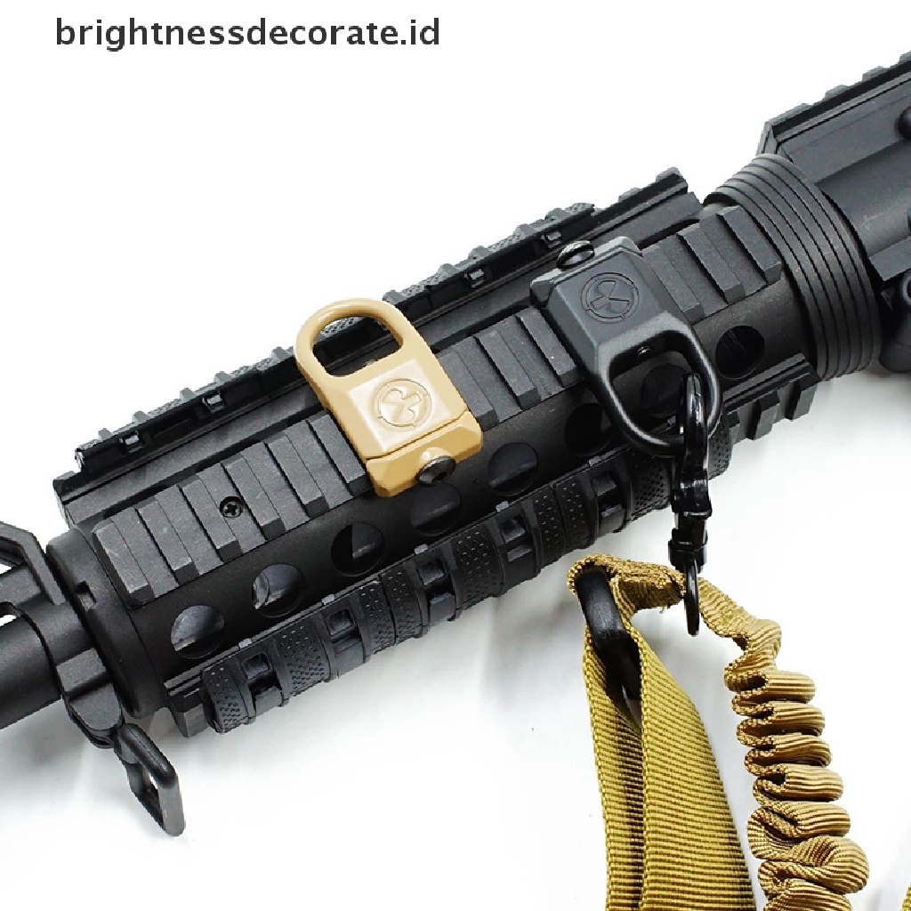 [Birth] Rsa QD Rel Sling Attachment Quick Detach Sling Swivel Mount Adapter Untuk 20mm [ID]