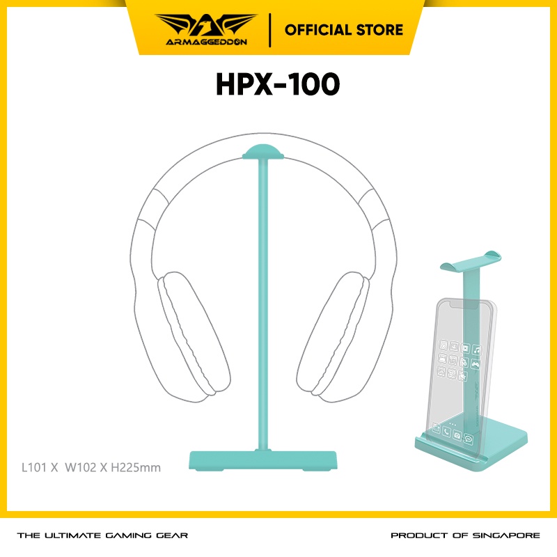 Armaggeddon Stand Headset Gaming HPX-100 Headphone