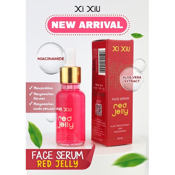 XI XIU FACE SERUM RED JELLY Serum Wajah Red Jelly - 20ml