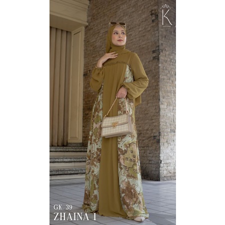 zhaina dress by luna kemayu original best seller