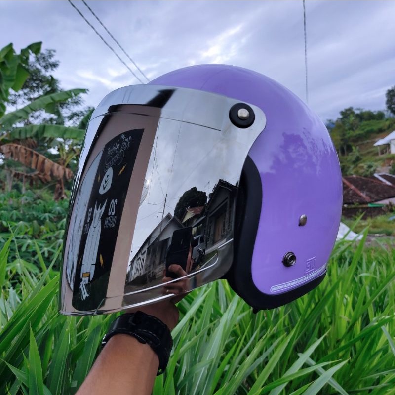 HELM BOGO DEWASA RETRO VENOM SNAIL PRIA WANITA