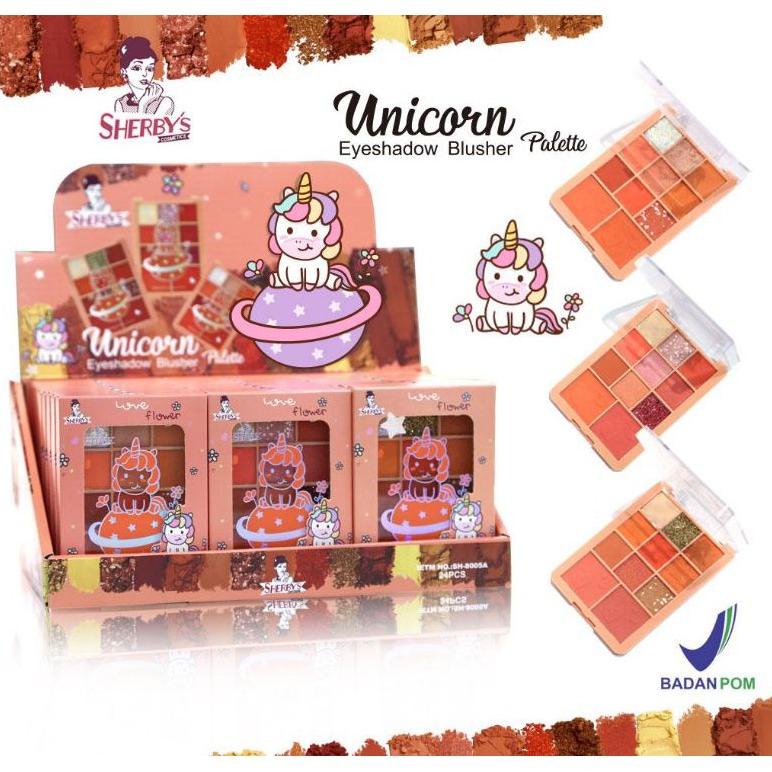 [LUSINAN] Sherby's Unicorn Eyeshadow Palette