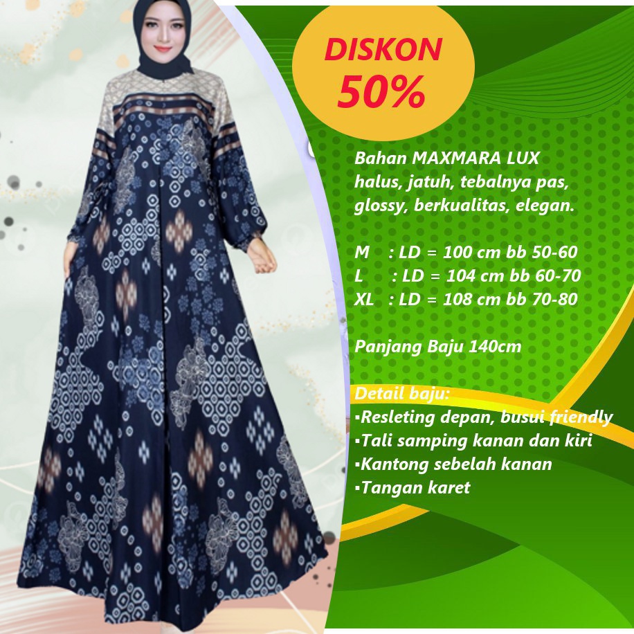QIANA Gamis Maxy Buju Dress Terbaru Pakaian Dres Syakila Fashion Bsju Baju Drees Juba Wanita Muslima