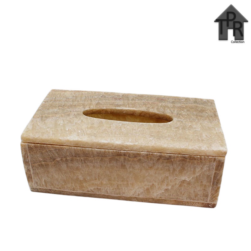 Batu Oniks - Tissue Box Batu Onyx - T10