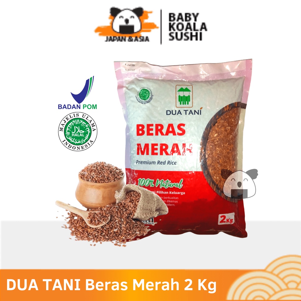 

DUA TANI Beras Merah 2 Kg │ Red Rice