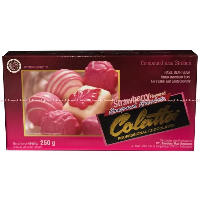 

Coklat Colatta Compound Chocolate Coklat Blok untuk membuat Coklat