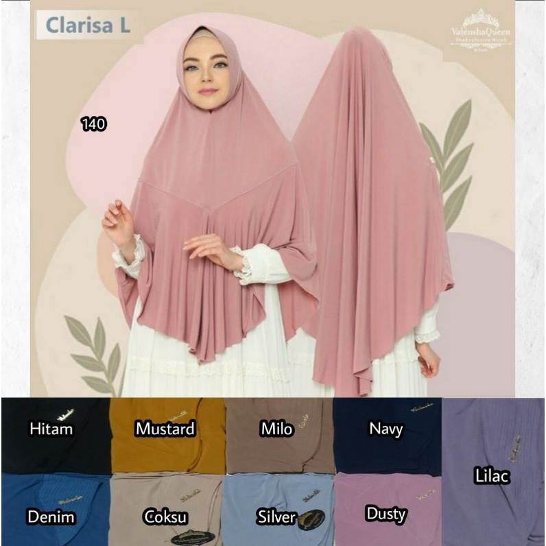 bergo pad antem clarisa l valenshaqueen/ bergo antem jersey clarisa/ bergo valenshaqueen