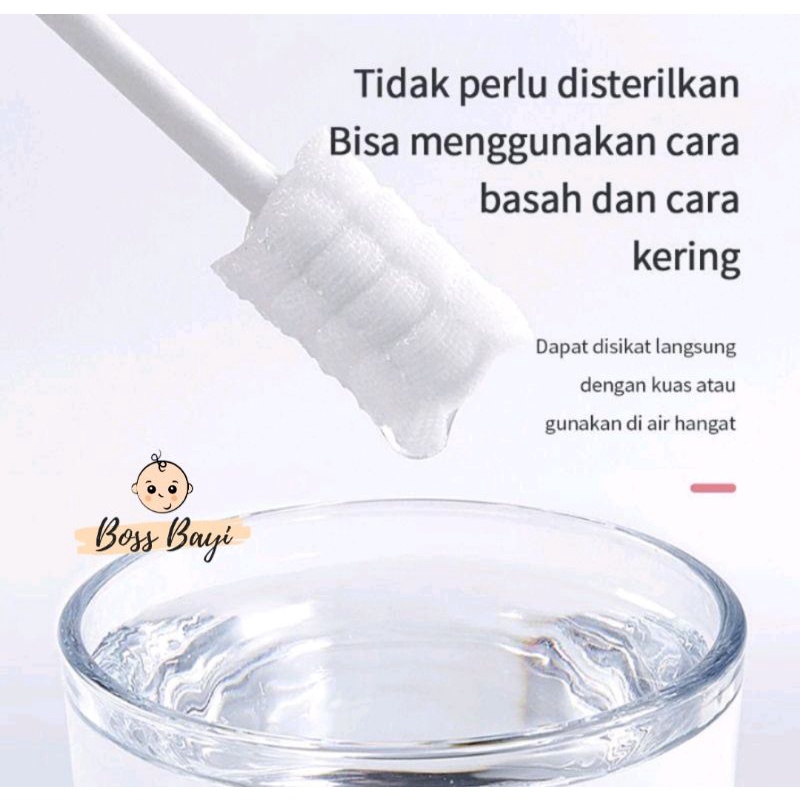 BOSS BAYI - Kasa Pembersih Mulut Bayi / Oral Cleaner Baby / Baby Mouth Cleaner