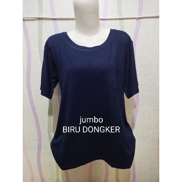 KAOS O NECK XL KAOS WANITA ATASAN WANITA  KAOS POLOS ROUND NECK XL KAOS GROSIR MURAH