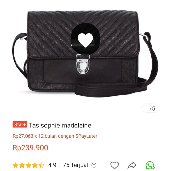 preloved borongan tas dompet sophie martin paris & CK