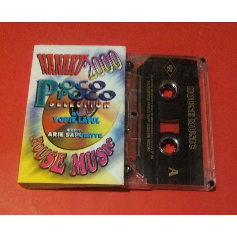 kaset pita NANAKU 2000 Poco poco HOUSE MUSIC