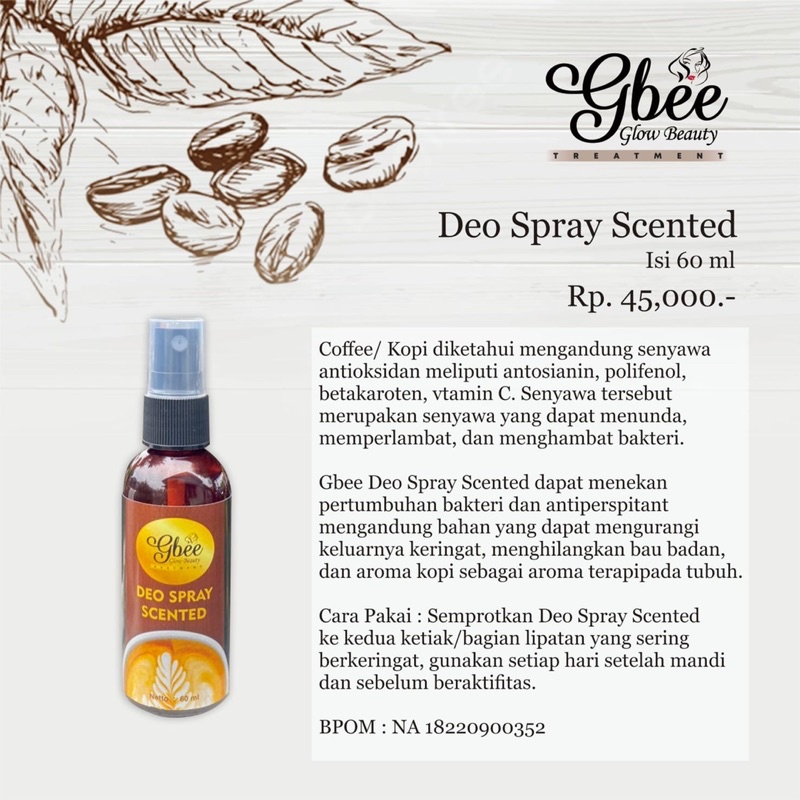 DEO SPRAY COFFE