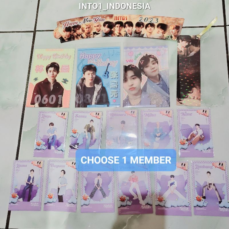 Paket Freebies INTO1 INDONESIA