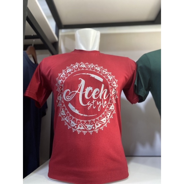 Baju kaos aceh | baju kaos motif aceh style