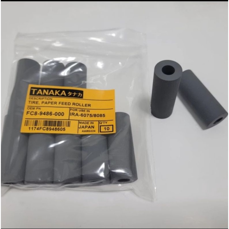 

Tire, Paper Feed Roller, FC8- 9486-000 Untuk Mesin: IRA 6075 IRA 8085