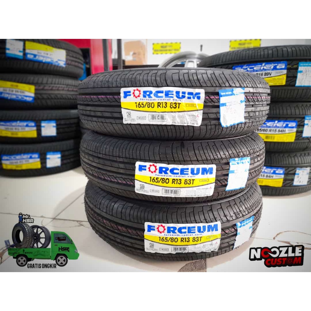 BAN MOBIL 165 80 R13 FORCEUM RING 13 BAN STANDAR R13 TUBLES