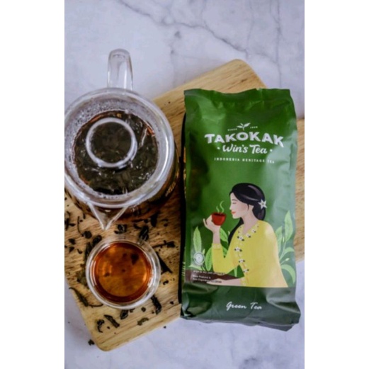 teh takokak tubruk green tea
