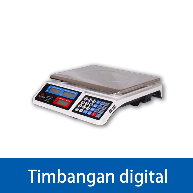 Timbangan Buah Digital 40KG/ Digital Computing Scale Double Display