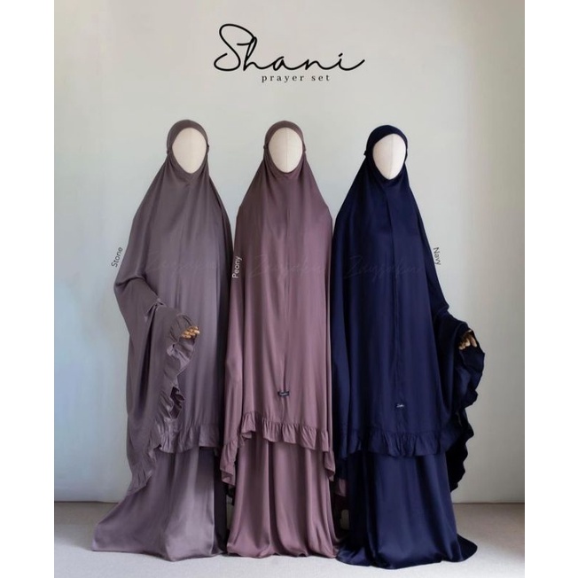 SHANI PRAYER SET ZAYSAKU • MUKENA ZAYSAKU • SHANI PEONY ZAYSA