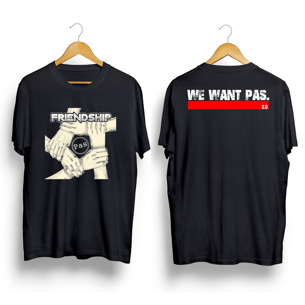 KAOS PRIA PAS BAND ORIGINAL DISTRO - KAOS PENDEK PAS BAND TERBARU DISTRO