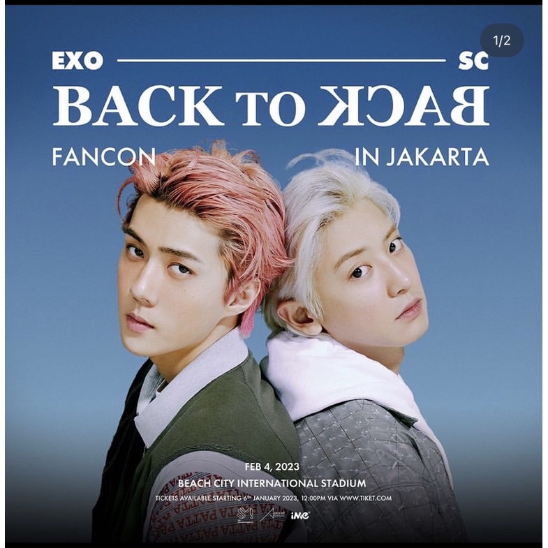 Tiket Konser EXO-SC Back to Back Fancon in Jakarta Platinum A