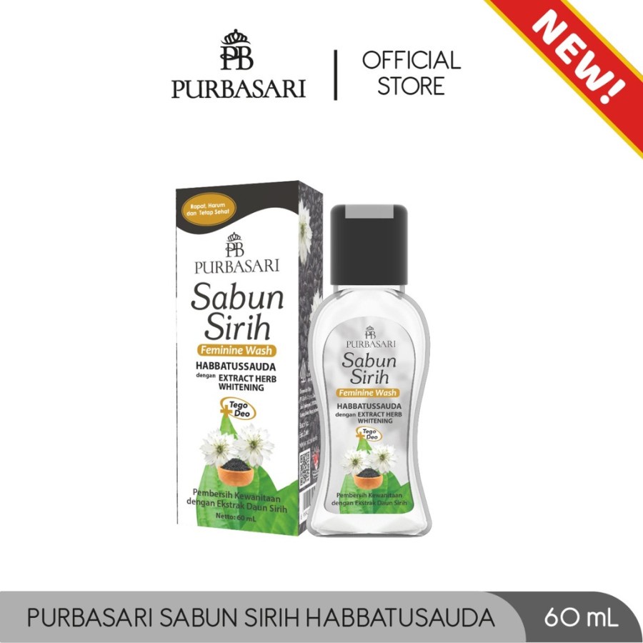 PURBASARI Sabun Sirih Feminine Wash Habbatussauda