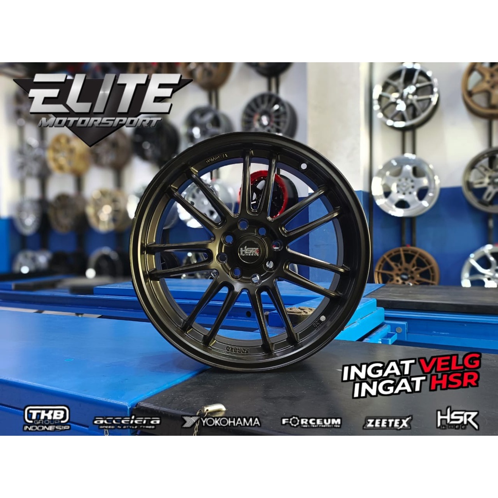 Velg Mobil Jazz Yaris Mobilio Ring 17 Lebar 7,5 Lubang 4 Velg HSR Revo