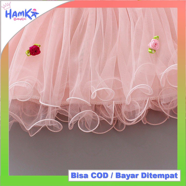 Rok Tutu Bayi Anak Perempuan Import Little Flower Mutiara Premium