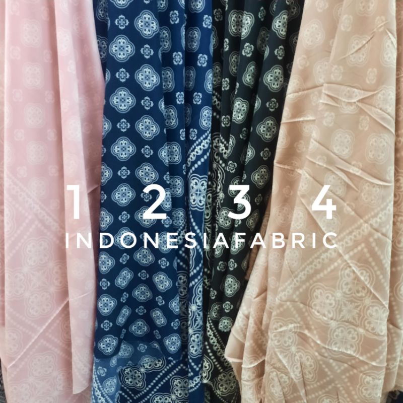 Kain Wolfis motif WM113 bahan wolvis woolpeach wool gamis tunik hijab jilbab kerudung pashmina serag