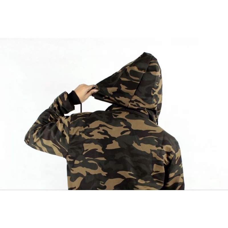 JAKET PRIA PARKA ARMY BIG SIZE JUMBO XXL - XXXL