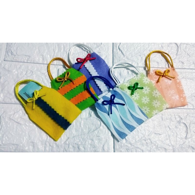

Amplop lebaran model tas / angpao lebaran model tas