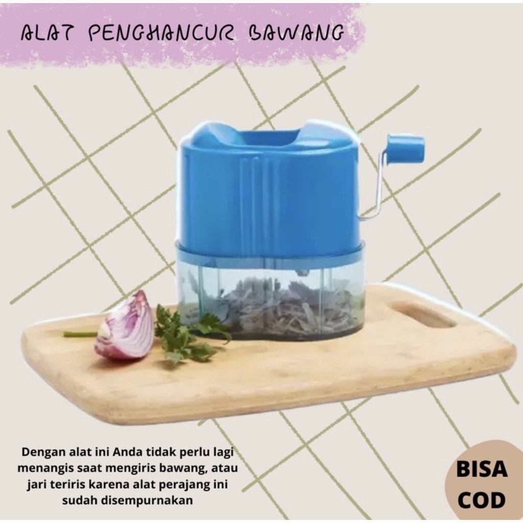 [BISA COD] PROMO Alat Pengiris Bawang Stainless Tajam Awet Mudah Digunakan Gilingan Bawang Perajang Bawang Pemotong Bawang Alat Iris Alat Potong Pengupas Blender Bumbu Murah Terjangkau