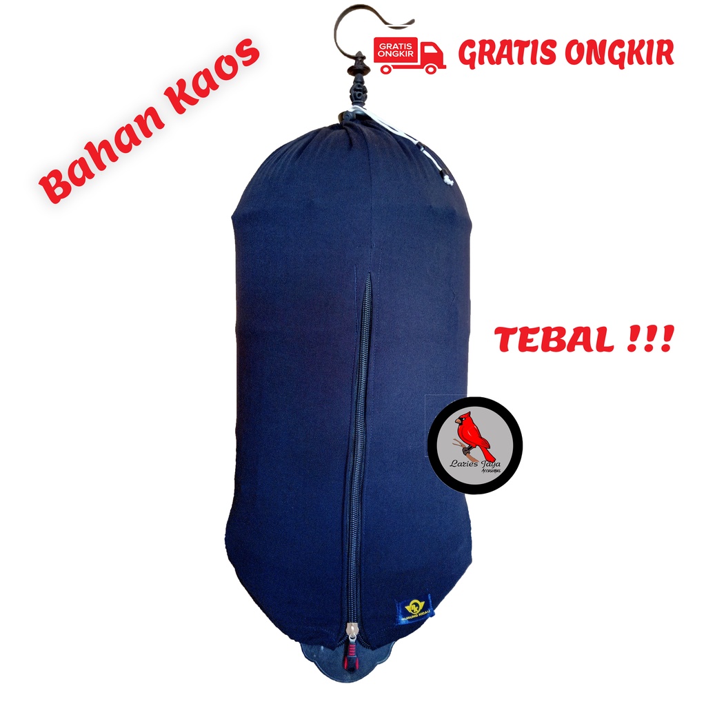 Kerodong Krodong Kerudung Sangkar Kapsul Lovebird Tebal Katun Kaos Original Murah Polos Jumbo Kandan