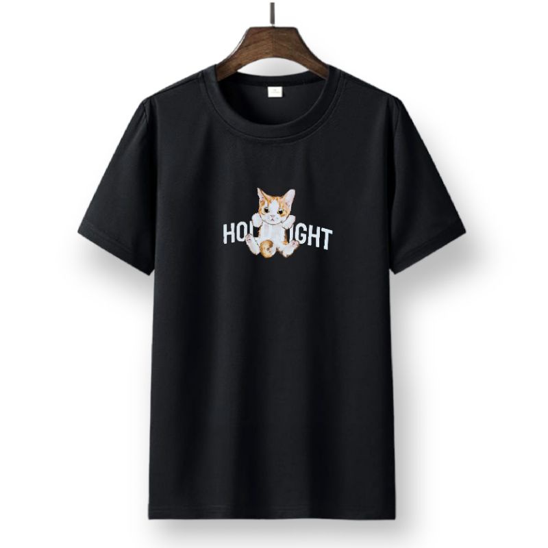 kaos dewasa ukruan s m l xl xxl xxxl HOLD TGHT KUCING