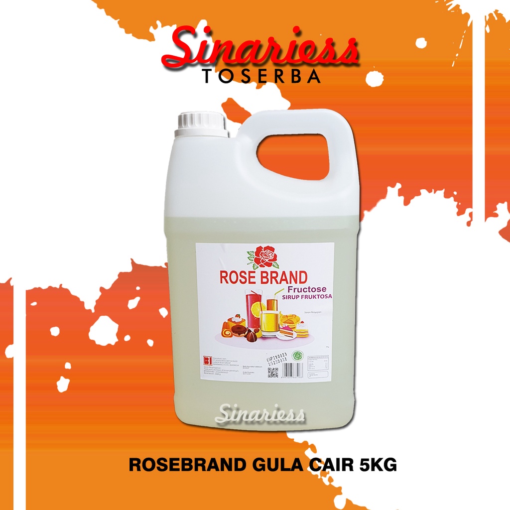 

Gula Cair Fructose Rosebrand 5kg Jirigen
